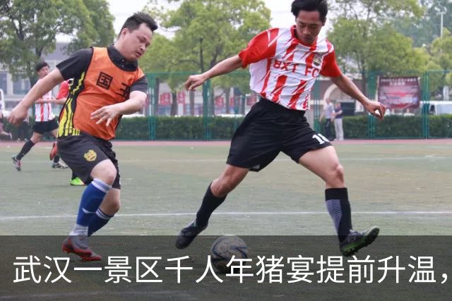 武汉一景区千人年猪宴提前升温，单场突破230桌，众人围坐吃乡村大席